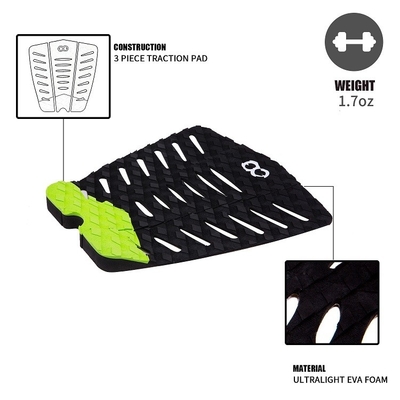 Pad de traction sur une planche de surf en mousse EVA personnalisé en couleur Pantone Woowave 3m Deck Knee Pads