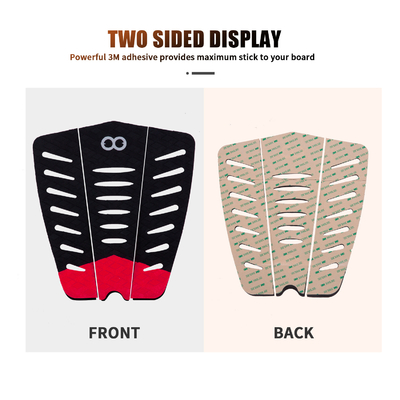 Des coussinets de traction pour planche de surf EVA de qualité marine en couleur Pantone personnalisée pour une adhérence maximale