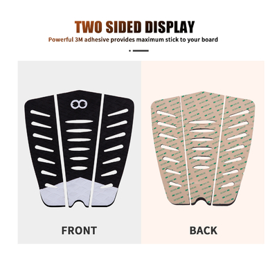 Conception personnalisée Pad de traction non glissant Sup Deck pour les lacs rivières Options de couleurs multiples