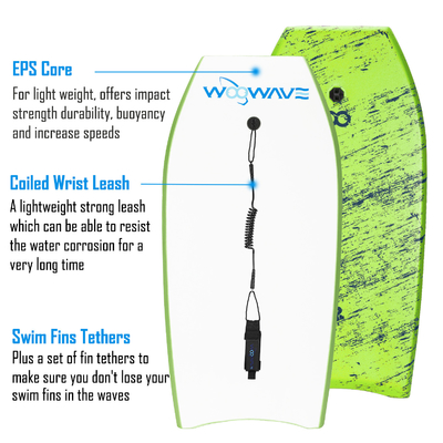 Conquérez les vagues des lacs et des rivières avec des planches en mousse WOOWAVE légères et durables