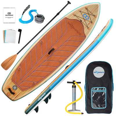Planche de paddle gonflable sur mesure pour le surf sur l'eau avec un poids de 13,49 kg