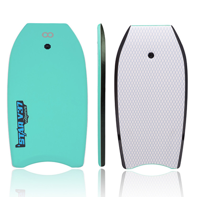 Bodyboard de surf professionnel avec couleur personnalisée et épaisseur de plaque de logo de 2,20 pouces