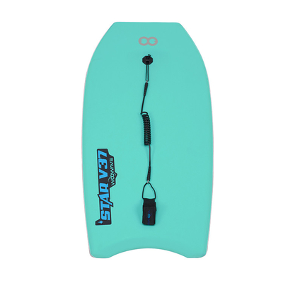 Bodyboard de surf professionnel avec couleur personnalisée et épaisseur de plaque de logo de 2,20 pouces