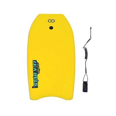 WOOWAVE 33&quot; 37&quot; 42&quot; Bodyboard PROFESSIONAL niveau de pratique EPS Design Leash inclus