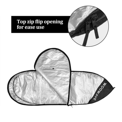 Durable Woowave personnalisé Longboard SUP sac couverture sac de transport avec 1,51kg léger