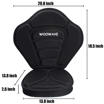 1.72 kg Poids du paquet WOOWAVE siège de planche à pagaie siège de bateau de pêche avec sac