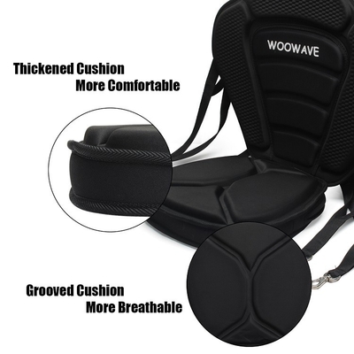 1.72 kg Poids du paquet WOOWAVE siège de planche à pagaie siège de bateau de pêche avec sac