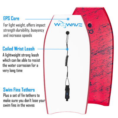 Les cartes de surf professionnelles WOOWAVE sont des cartes en mousse de conception personnalisée pour adultes.