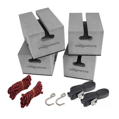 Kit de blocs en mousse souple universel pour kayak, canoë, support de toit, planches de surf compatibles