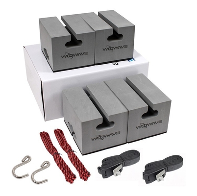 Kit de blocs en mousse souple universel pour kayak, canoë, support de toit, planches de surf compatibles