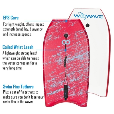 Planche de surf unisexe pour les sports nautiques Hauteur 2'-4' 60cm-120cm Planche en mousse Woowave