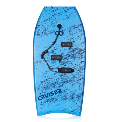 Améliorez votre jeu de surf Woowave EPS XPE HDPE Bodyboard en mousse avec laisse de surf