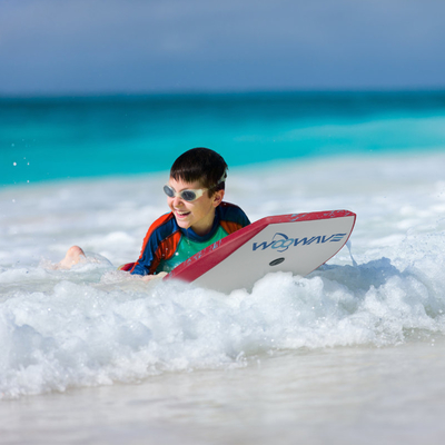 Bodyboard de surf de 36 pouces avec laisse et nageoires de nageoires en EPS PP PE mousse HDPE